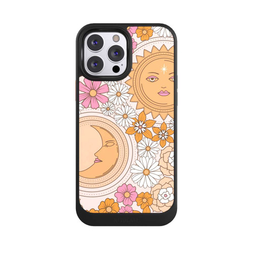 Apple iPhone 13 Pro Max NIVOcore Mond-Sonne-Blumen