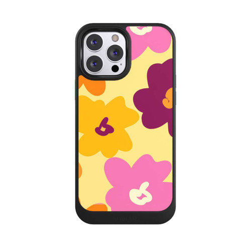 Apple iPhone 13 Pro Max NIVOcore Retro Blumenmuster bunt