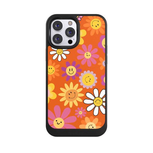 Apple iPhone 13 Pro Max NIVOcore Smiles Orange Flowers