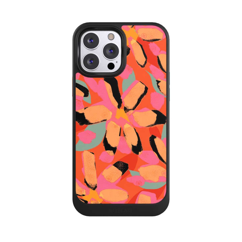 iPhone 13 Pro Max NIVOcore Orangenblüten-Muster