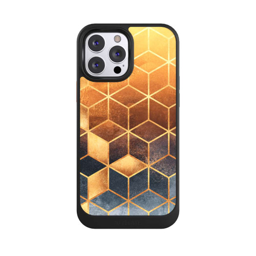 Apple iPhone 13 Pro Max NIVOcore Cubes Dorés