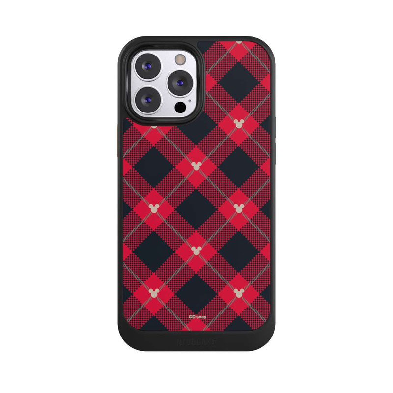 iPhone 13 Pro Max NIVOcore Mickey Weihnachtsmuster Rot