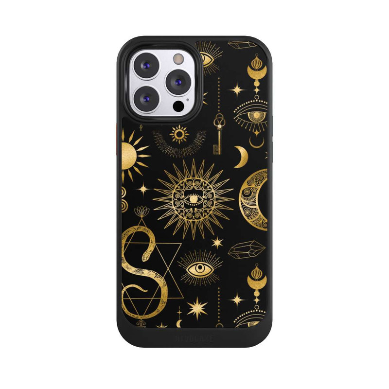 iPhone 13 Pro Max NIVOcore Himmlische Sonne und Mond Steampunk