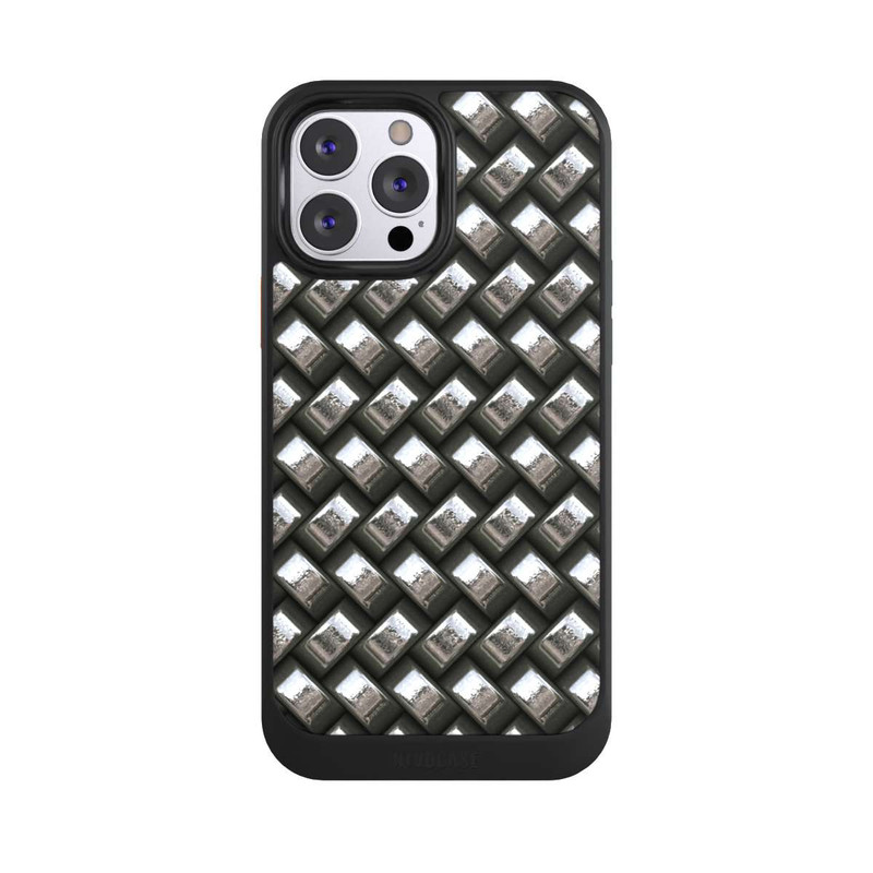 iPhone 13 Pro Max NIVOcore Glamour Silver Metal