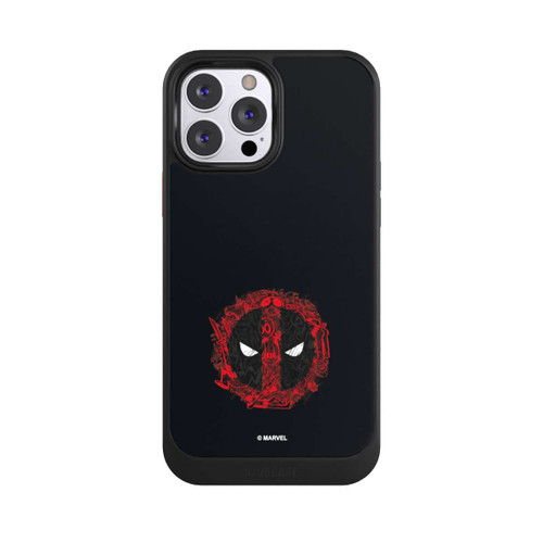 Apple iPhone 13 Pro Max NIVOcore Deadpool Logo