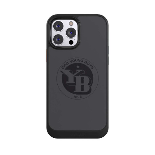 Apple iPhone 13 Pro Max NIVOcore BSC YB Logo Grau