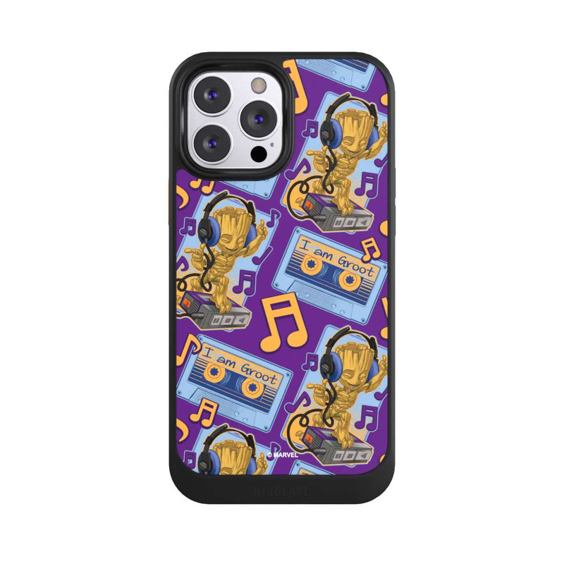 iPhone 13 Pro Max NIVOcore Groot Comic Headphones Guardians of the Galaxy
