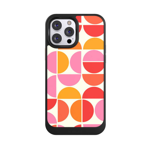 Apple iPhone 13 Pro Max NIVOcore Retro Trend Muster Orange