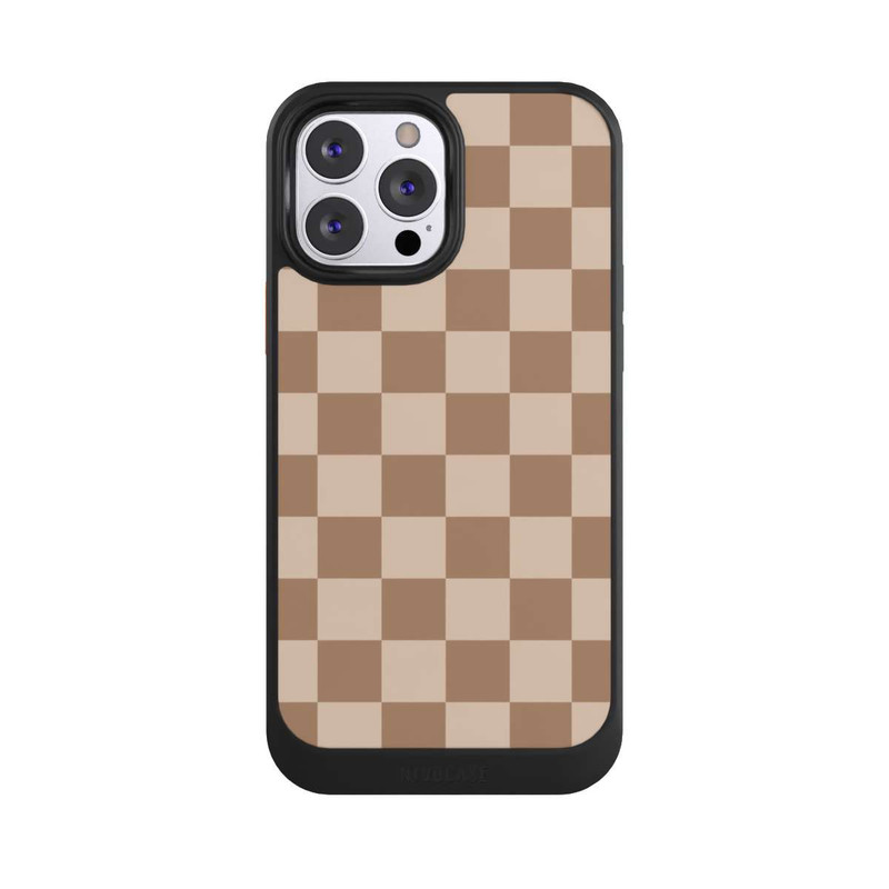 iPhone 13 Pro Max NIVOcore Braun Karo