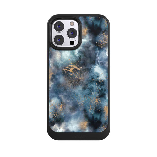 Apple iPhone 13 Pro Max NIVOcore Smoky Marble Watercolor Navy