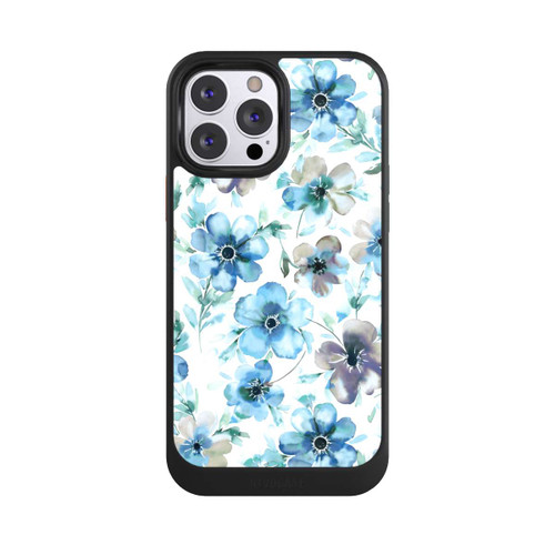 Apple iPhone 13 Pro Max NIVOcore Blaues Blumenmuster Trendy