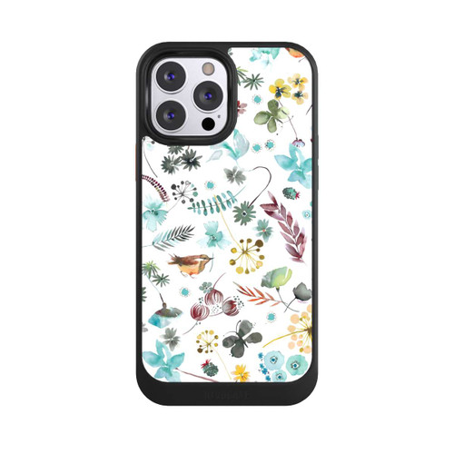 Apple iPhone 13 Pro Max NIVOcore Botanischer Schmetterling Natur Blau