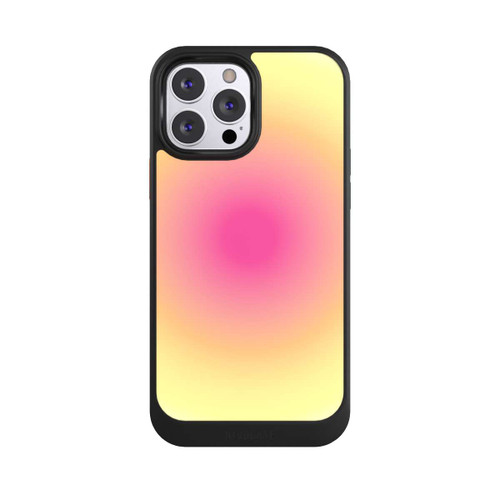 Apple iPhone 13 Pro Max NIVOcore Aura yellow pink circle