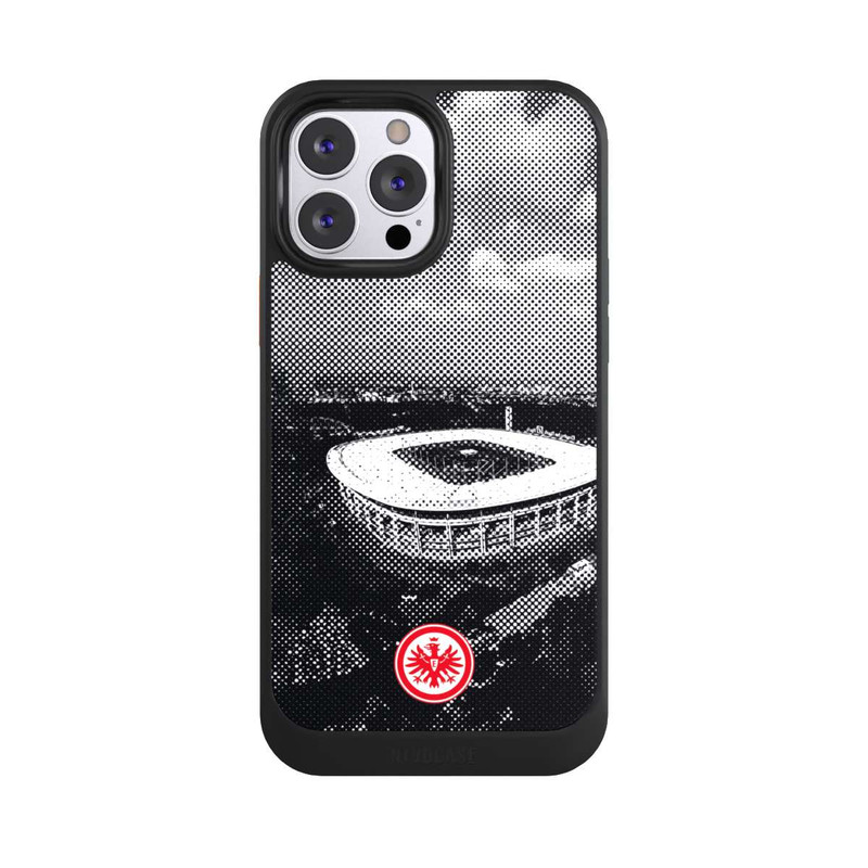 iPhone 13 Pro Max NIVOcore SGE Stadion Schwarz Weiß
