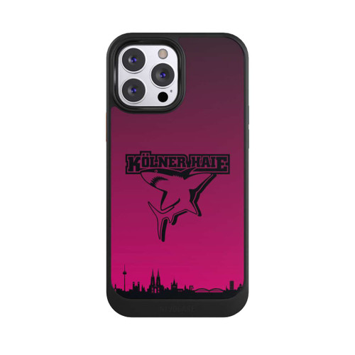 Apple iPhone 13 Pro Max NIVOcore Kölner Haie Skyline Pink