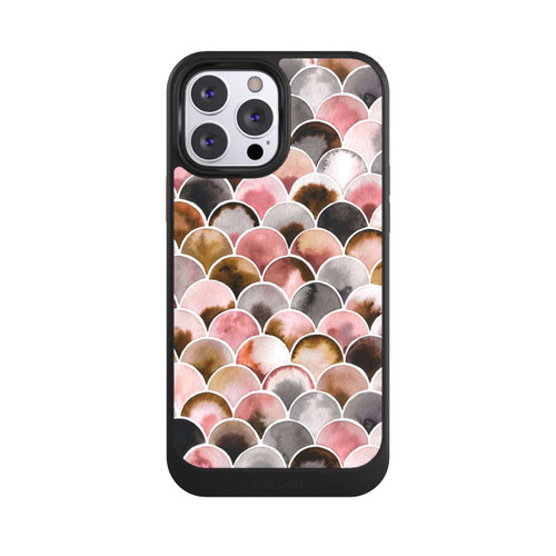 Apple iPhone 13 Pro Max NIVOcore Japandi Scales Pink Brown