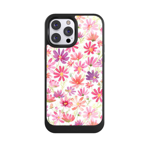 Apple iPhone 13 Pro Max NIVOcore Boho Cosmos Flowers Purple