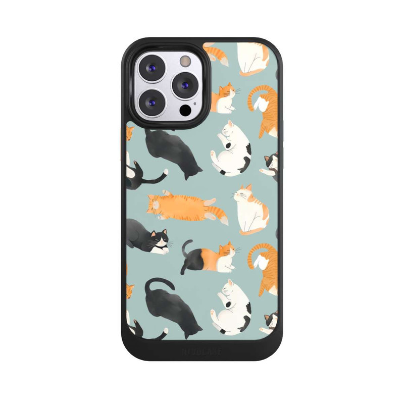 iPhone 13 Pro Max NIVOcore Cats Pattern