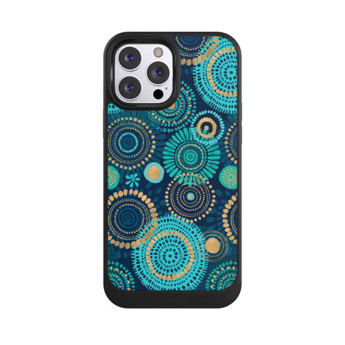 Apple iPhone 13 Pro Max NIVOcore Blockprint India Teal Gold