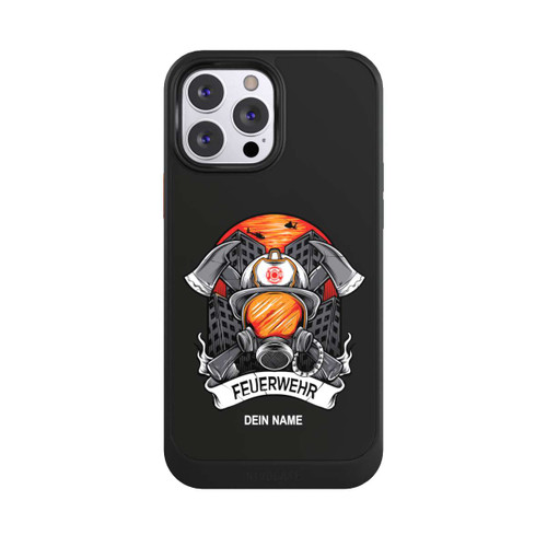 Apple iPhone 13 Pro Max NIVOcore Feuerwehr Atemschutz Personalisierbar