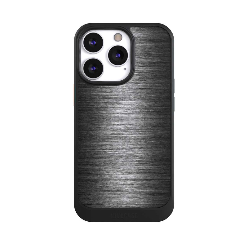 iPhone 13 Pro NIVOcore Metal Look - Anthrazit