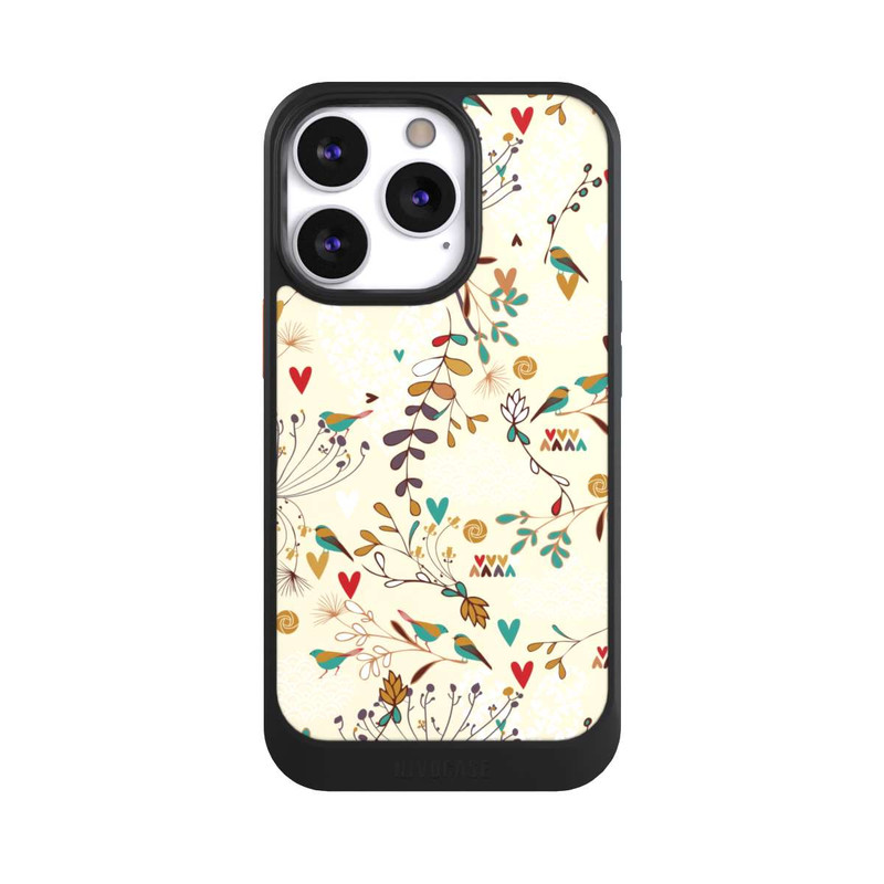 iPhone 13 Pro NIVOcore Fleurs Sauvages Dessinées