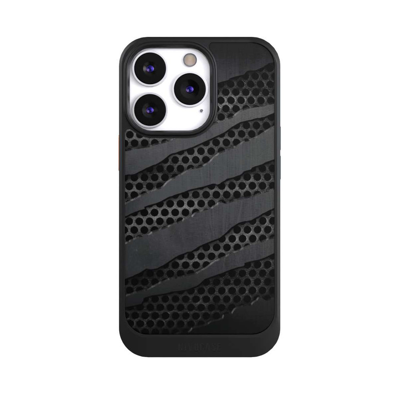 iPhone 13 Pro NIVOcore Griffures Métalliques Grises