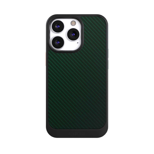 Apple iPhone 13 Pro NIVOcore British Racing Green Carbon