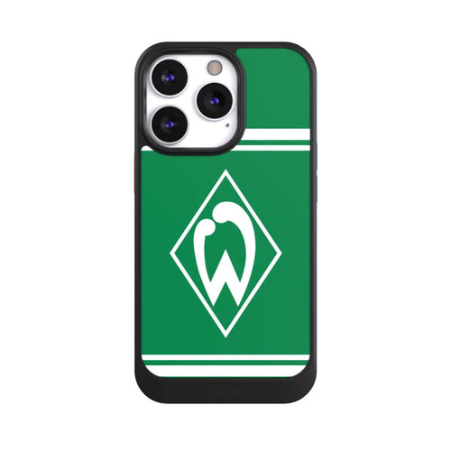 Apple iPhone 13 Pro NIVOcore Werder Stripes Green