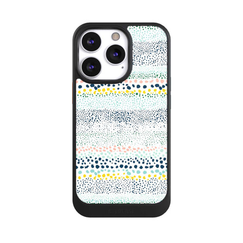 Apple iPhone 13 Pro NIVOcore Petits Points Blanc Texturé