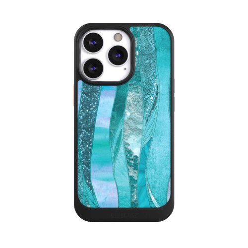 Apple iPhone 13 Pro NIVOcore glamouröser Glitzerlook blau