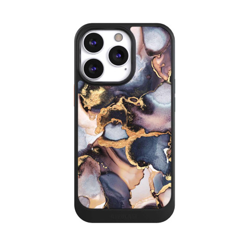 Apple iPhone 13 Pro NIVOcore Verträumte Tinte Grau-Golddruck