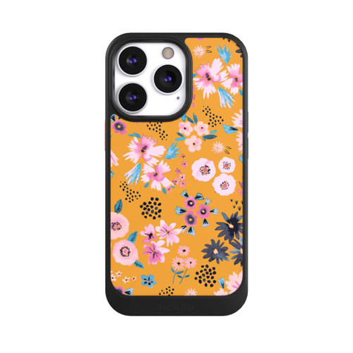 Apple iPhone 13 Pro NIVOcore Petites Fleurs Jaune Moutarde