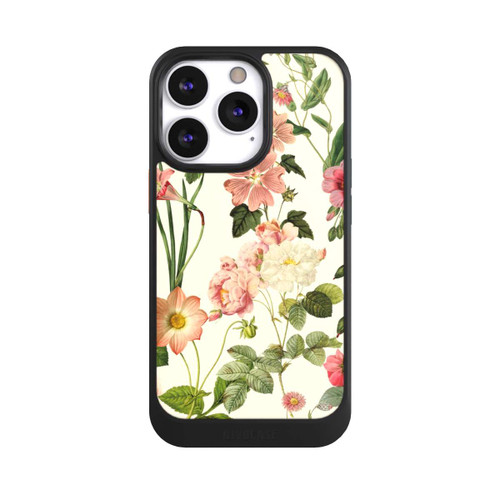 Apple iPhone 13 Pro NIVOcore Fleurs sauvages sur jaune clair