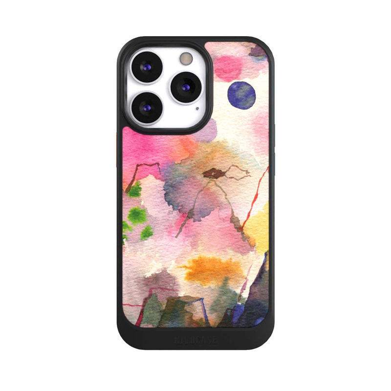 iPhone 13 Pro NIVOcore Watercolor Colorful Mountains