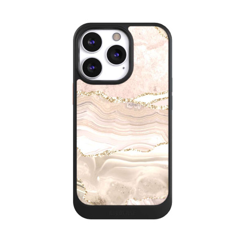 Apple iPhone 13 Pro NIVOcore Marmor rosa-goldene Streifen