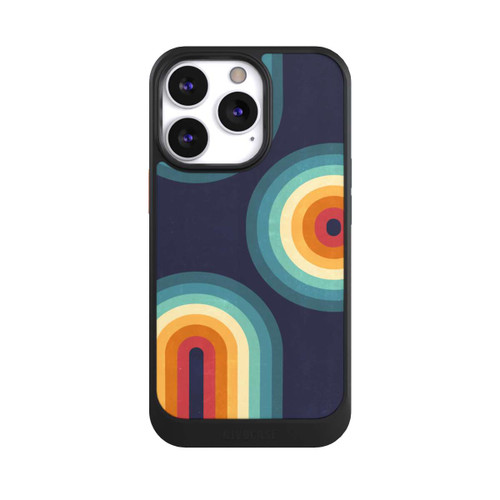 Apple iPhone 13 Pro NIVOcore Double Rainbow on Blue