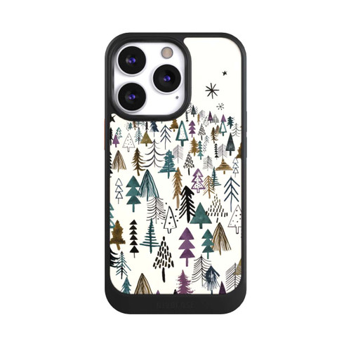 Apple iPhone 13 Pro NIVOcore Bergbäume Wald Lila