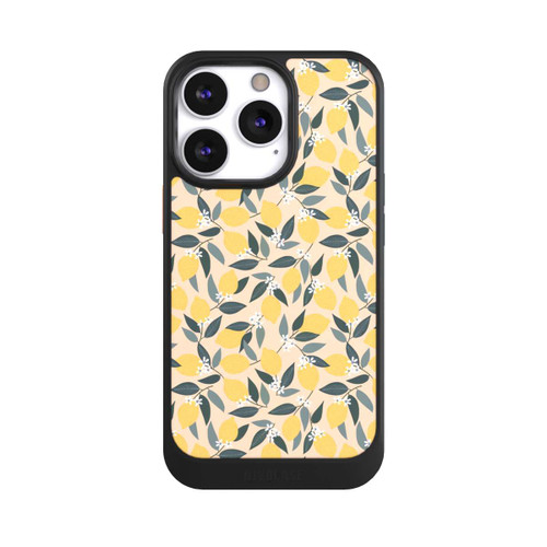 Apple iPhone 13 Pro NIVOcore Rosa Zitronen-Muster
