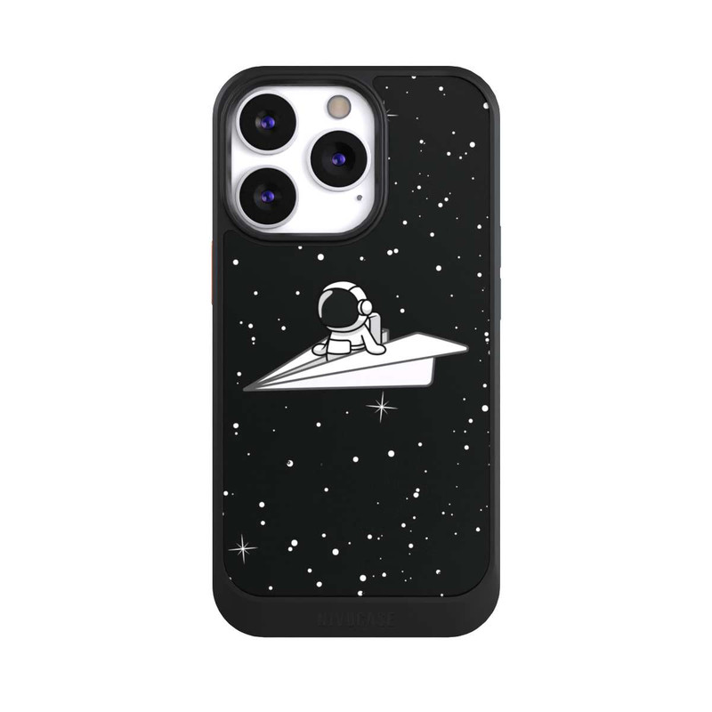 iPhone 13 Pro NIVOcore Astronaut Paper Plane Comic