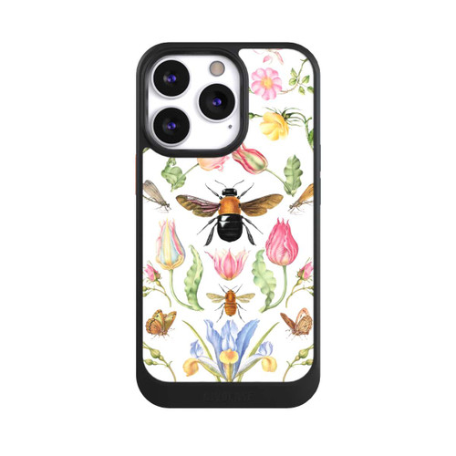 Apple iPhone 13 Pro NIVOcore Wildblumen mit Biene weiß
