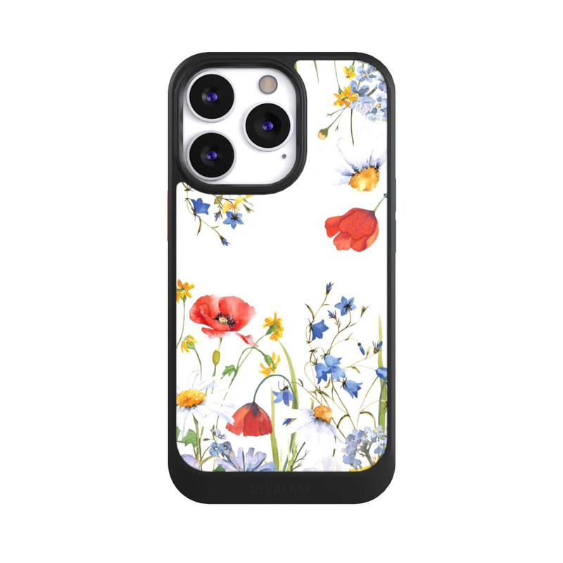 iPhone 13 Pro NIVOcore Blumenwiese Mohn