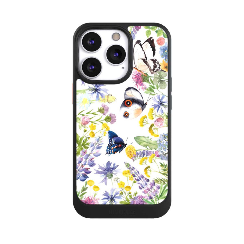 iPhone 13 Pro NIVOcore Fleurs Printanières et Papillons