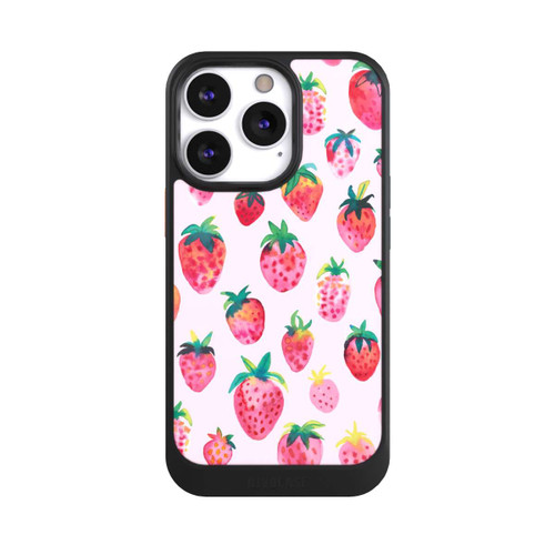 Apple iPhone 13 Pro NIVOcore Fraises aquarelles