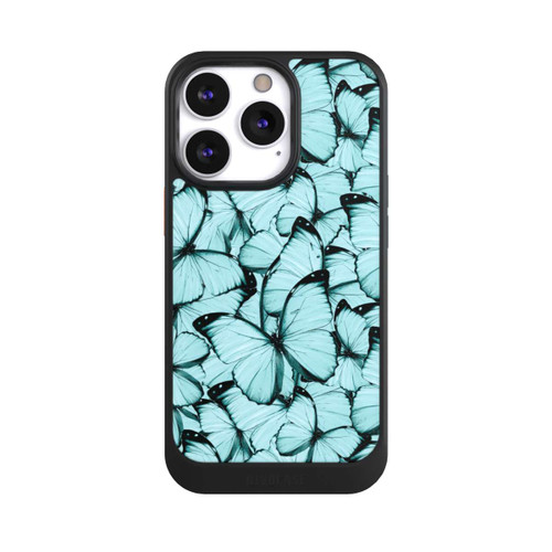 Apple iPhone 13 Pro NIVOcore Teal Butterflies