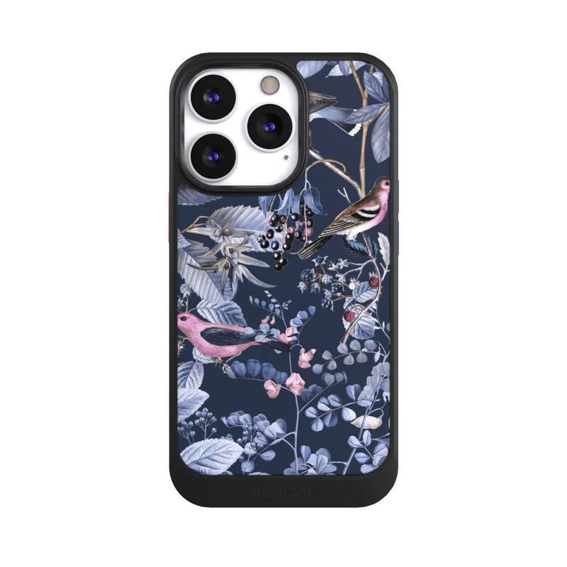 iPhone 13 Pro NIVOcore Birds And Berries Blue