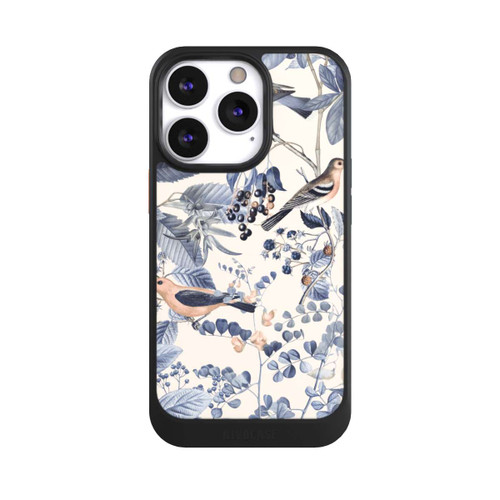 Apple iPhone 13 Pro NIVOcore Vögel und Beeren in Beige