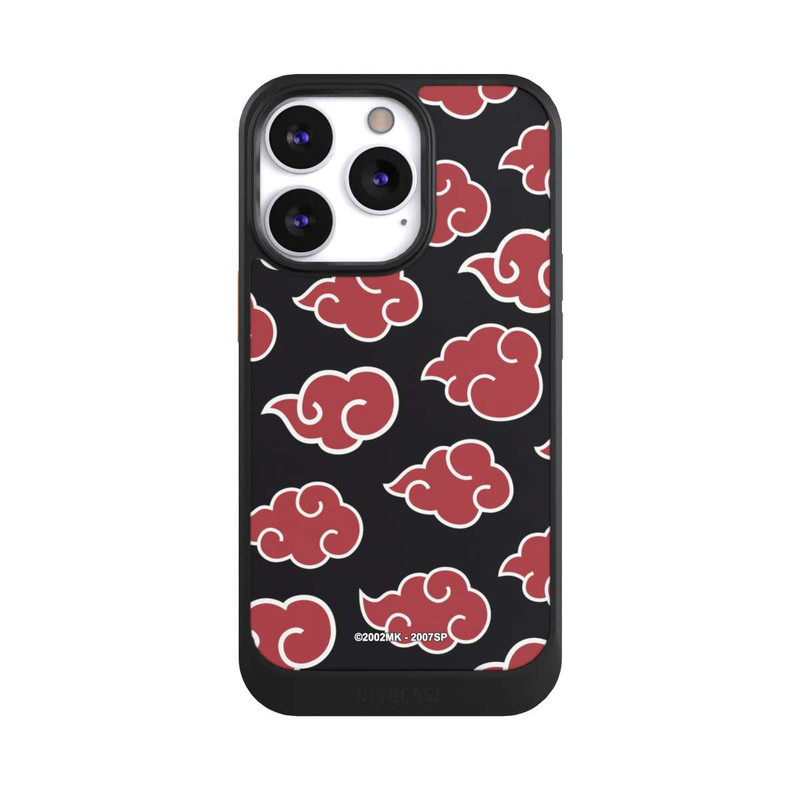 iPhone 13 Pro NIVOcore Akatsuki Pattern Black Big