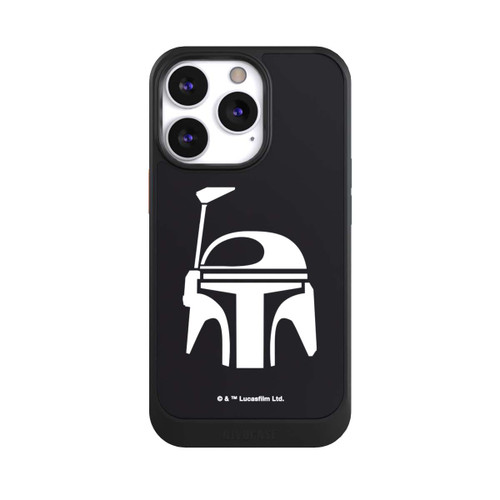Apple iPhone 13 Pro NIVOcore Boba Fett Helmet Black