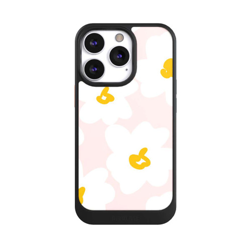 Apple iPhone 13 Pro NIVOcore Retro Flower Wall Daisy Apricot